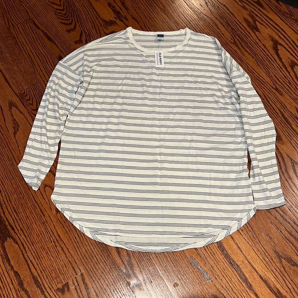 NWT Old Navy Striped Luxe Tunic